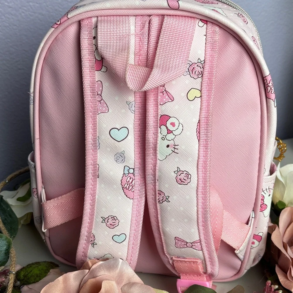Hello Kitty Pink Floral Kids Bag